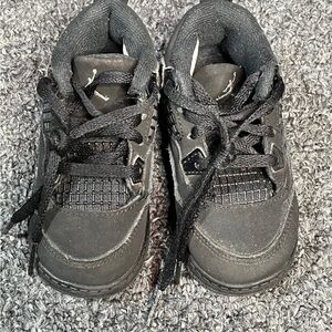 Kids Black Sneakers